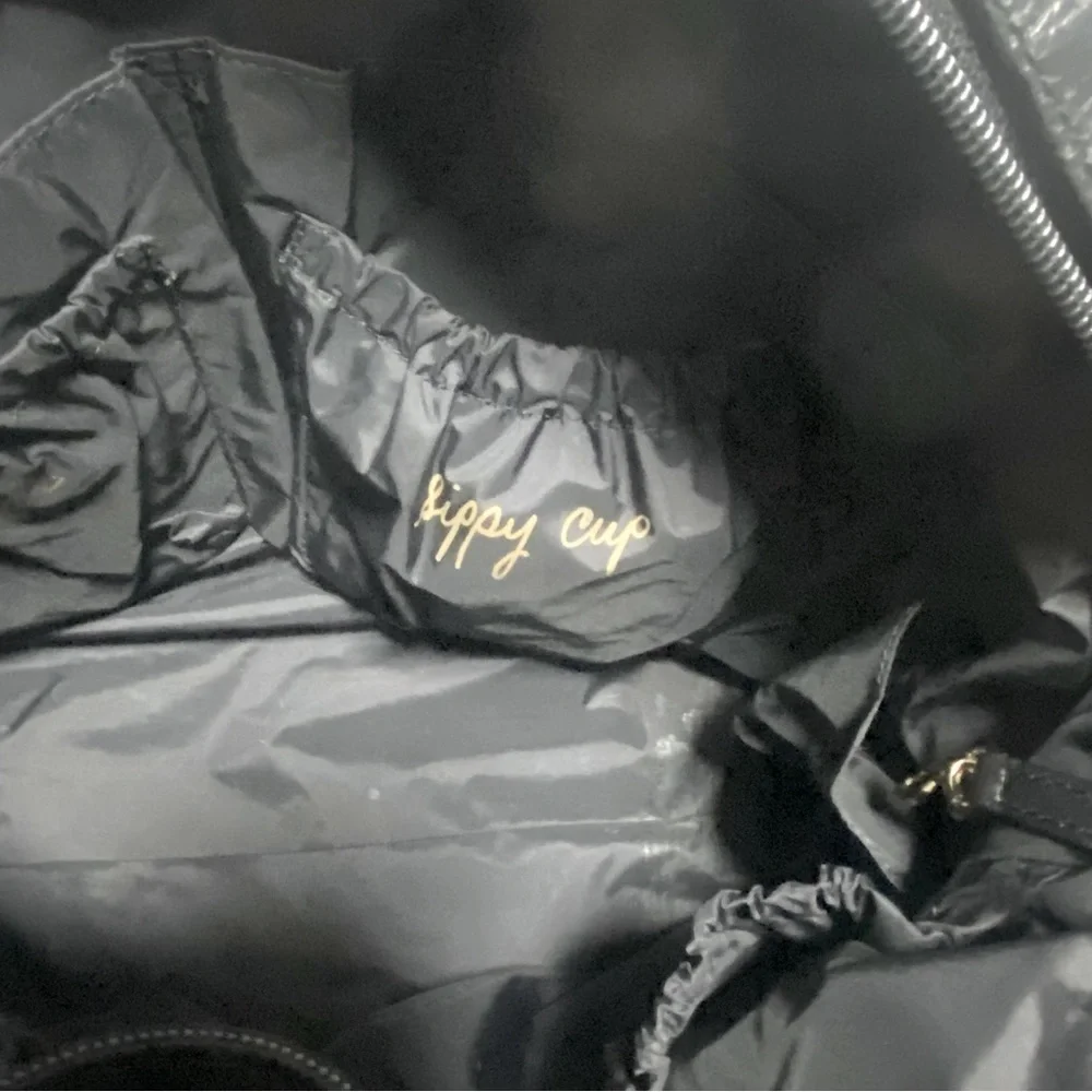 Rebecca Minkoff Knocked Up Baby Diaper Bag Black Awesome Condition
